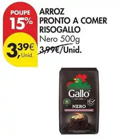 Pingo Doce Gallo - arroz pronto a comer risogallo promoção