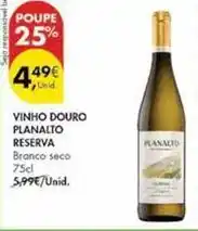 Pingo Doce Planalto - vinho douro promoção