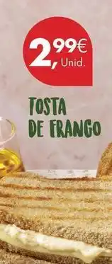 Pingo Doce Tosta de frango promoção