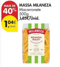 Pingo Doce Milaneza - massa promoção