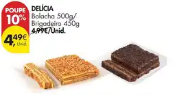 Pingo Doce Delicious - bolacha 500g/ brigadeiro 450g promoção