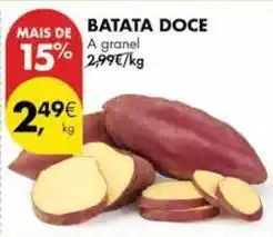 Pingo Doce A+ - batata doce promoção