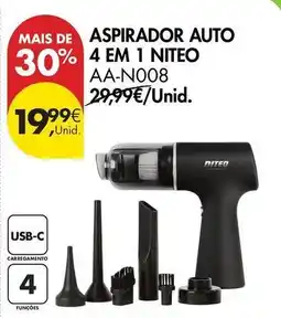 Pingo Doce Aspirador auto 4 em 1 niteo promoção