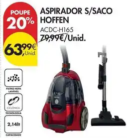 Pingo Doce Hoffen - aspirador s/saco promoção