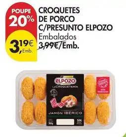 Pingo Doce Elpozo - croquetes de porco c/ presunto promoção