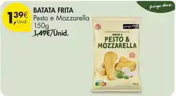 Pingo Doce Pingo doce - batata frita pesto e mozzarella promoção