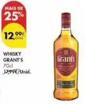 Pingo Doce Grant's - whisky promoção