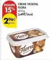 Pingo Doce Flora - creme vegetal promoção