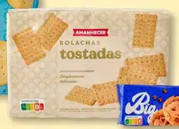 Amanhecer Bolachas Tostadas promoção