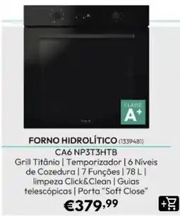 Radio Popular Forno hidrolítico CA6 NP3T3HTB promoção