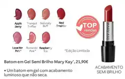 Mary Kay Batom em Gel Semi Brilho Mary Kay promoção