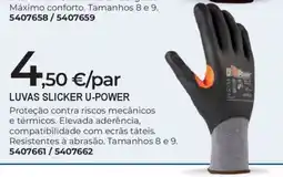 BigMat Luvas slicker u-power promoção
