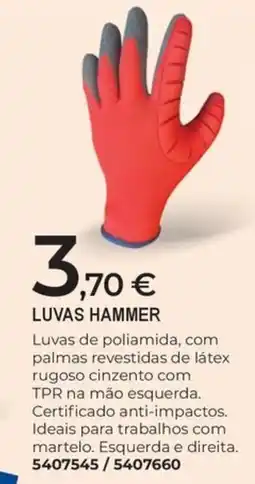 BigMat Luvas hammer promoção