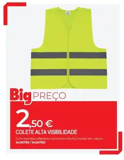 BigMat Colete alta visibilidade promoção