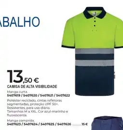 BigMat Camisa de alta visibilidade promoção