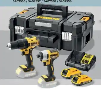 Pack xr 18v berbequim + aparafusadora impacto