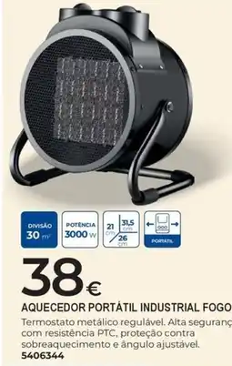 BigMat Aquecedor portátil industrial fogo promoção