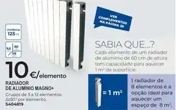 BigMat Radiador de alumínio magno+ promoção