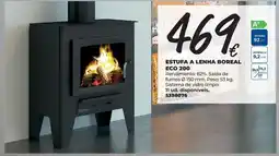 BigMat Estufa a lenha boreal eco 200 promoção