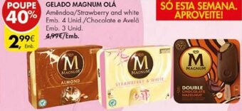 Pingo Doce Gelado Magnum Olá promoção