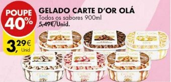 Pingo Doce Gelado Carte D'Or Olá 900ml promoção