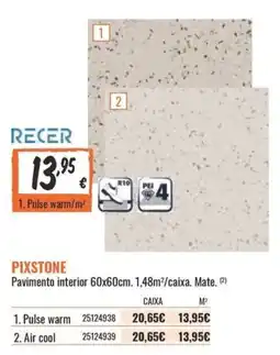 Obramat recer pixstone promoção