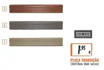 Placa transição