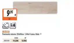 Obramat alella pavimento interior promoção