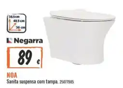 Obramat Negarra Sanita suspensa com tampa promoção