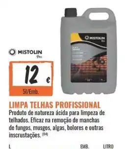 Obramat Mistolin Pro limpa telhas profissional promoção