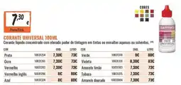 Obramat Corante universal barpimo promoção