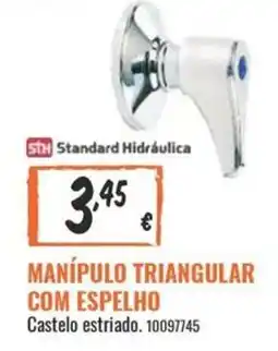 Obramat manípulo triangular com espelho castelo estriado promoção