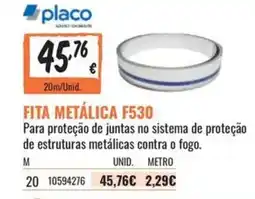 Obramat Fita metálica placo f530 promoção