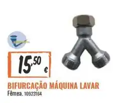 Obramat bifurcação máquina lavar promoção