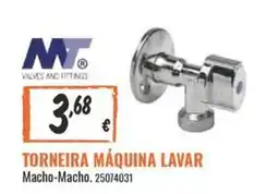 Obramat Torneira máquina lavar Macho-Macho promoção