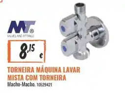 Obramat Torneira máquina lavar mista com torneira macho-macho promoção