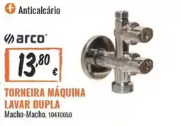 Obramat Torneira máquina lavar dupla macho-macho promoção