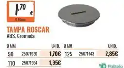 Obramat Tampa roscar abs. cromada. promoção