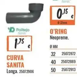 Obramat Curva Sanita Longa promoção