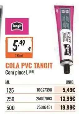 Obramat cola pvc tangit promoção