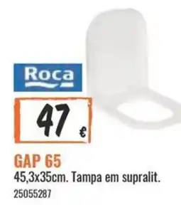 Obramat Roca tampa em supralit promoção