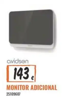Obramat avidsen monitor adicional promoção
