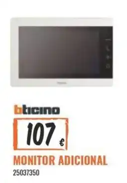Obramat Monitor adicional bticino promoção