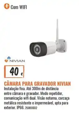 Obramat Câmera para gravador nivian promoção