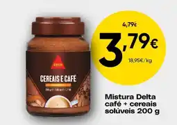 Froiz Mistura Delta café + cereais solúveis promoção