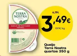 Froiz Queijo Terra Nostra quartos promoção