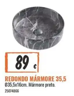 Obramat Redondo mármore 35,5 promoção