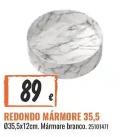 Obramat Redondo mármore promoção