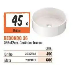 Obramat Redondo 36 promoção
