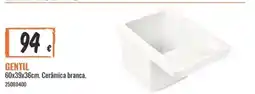 Obramat Gentil cerâmica branca promoção